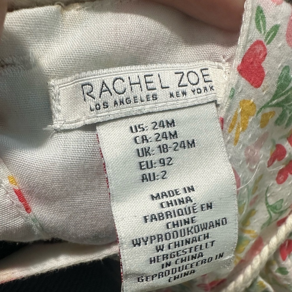Rachel Zoe Multicolor Floral Kids Dress - Picture 5 of 5